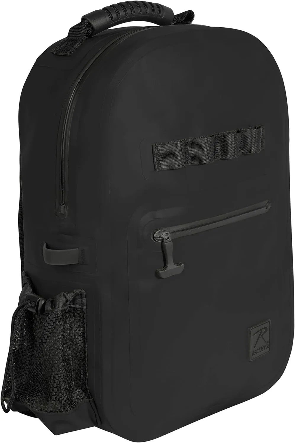 Rothco Waveguard Waterproof Backpack – Dry Storage Bag Hiking Boating Kayaking Canoeing Travel Beach Sack - Black