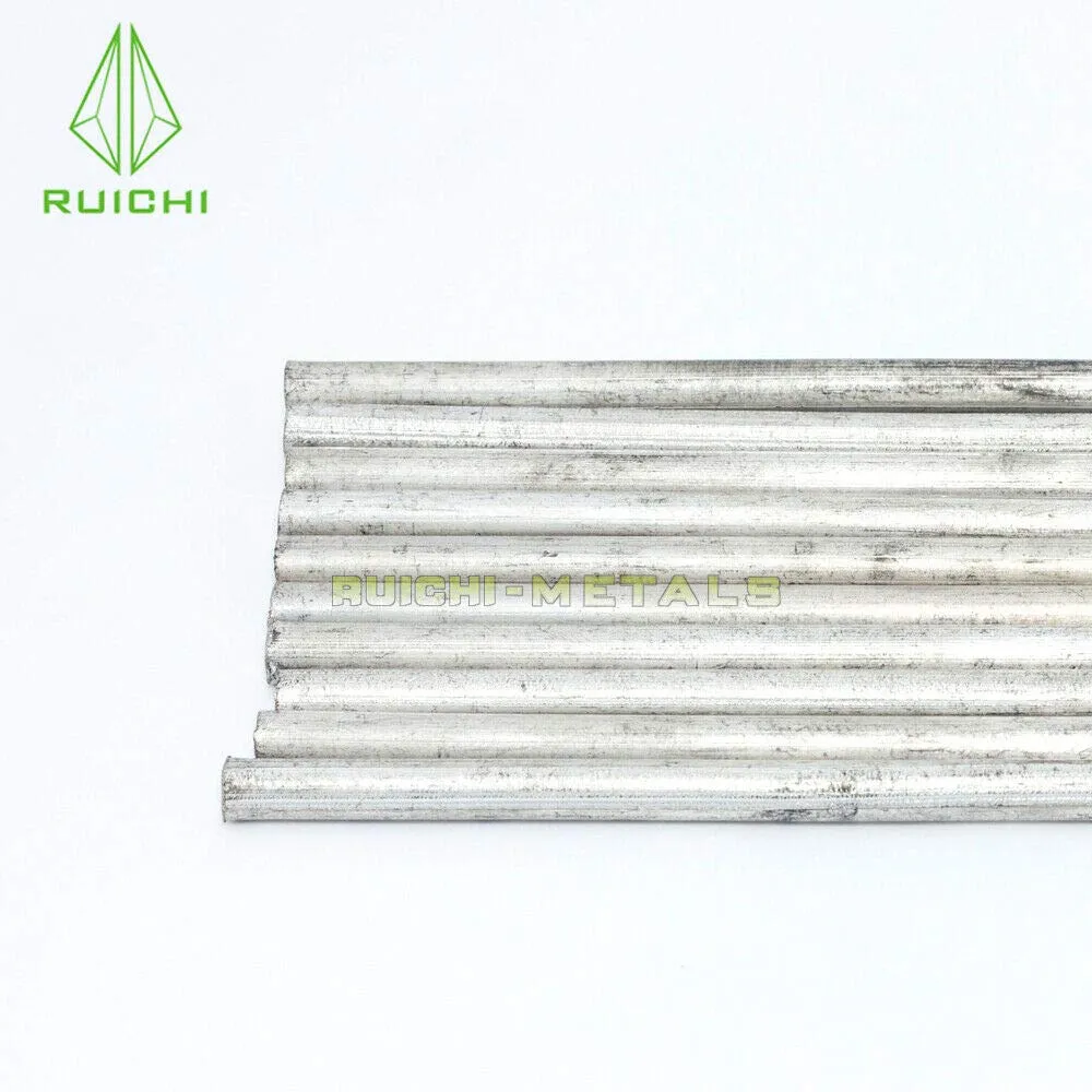 RUICHI 30Pcs Magnesium Rods 7x152mm/0.27" 6.1" High Purity 99.99% Magnesium Metal Survival Emergency Tool