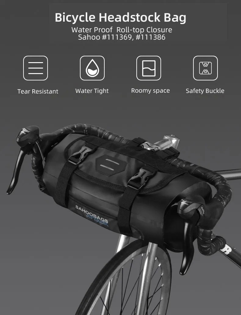 Sahoo Headstock Handlebar / Liter Cage Dry Bag