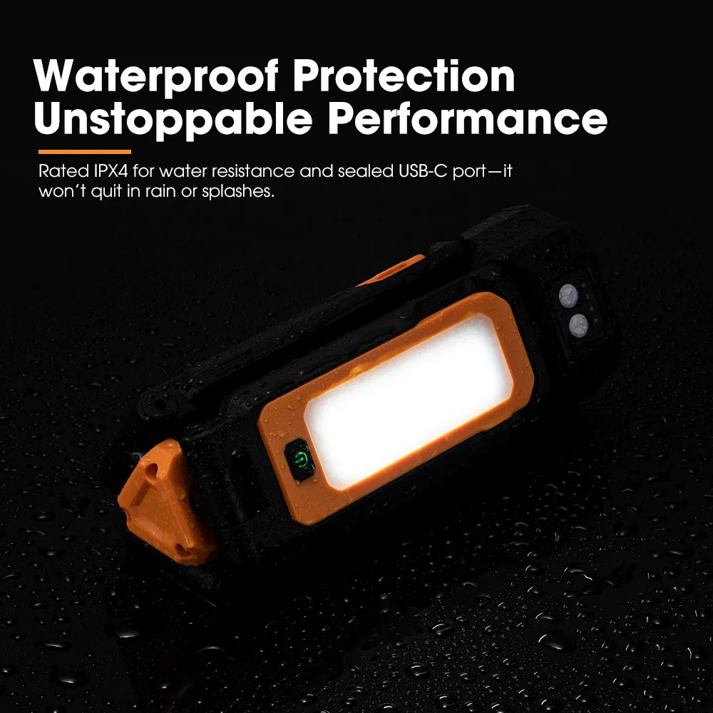 San Hima LED Tripod Light Portable Lithium Telescopic Lamp Camping Rechargeable