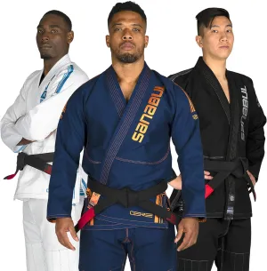 Sanabul Core Competition BJJ Gi for Men & Women Preshrunk Fabric IBJJF Approved Brazilian Jiu Jitsu Training & Competition Gi