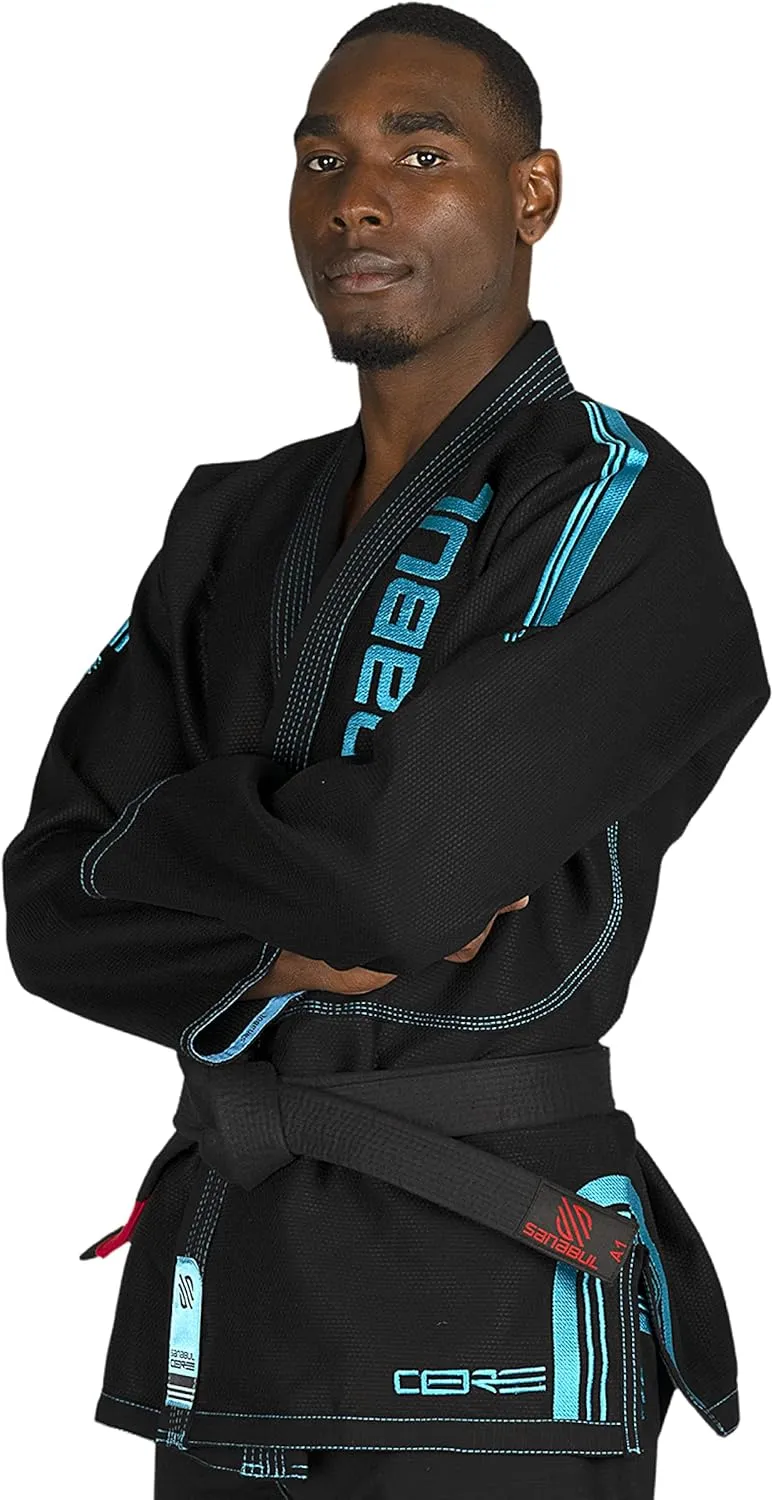 Sanabul Core Competition BJJ Gi for Men & Women Preshrunk Fabric IBJJF Approved Brazilian Jiu Jitsu Training & Competition Gi