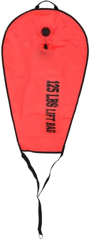 Scuba Safety Diving Lift Bags, 60LBS/125LBS Lift Bag Dump Valve Pumping Diving Accessory for Underwater Scuba Dive Snorkeling