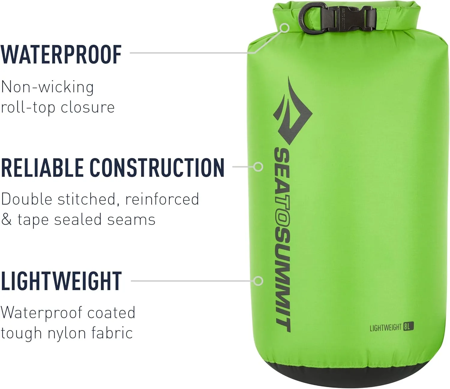 Sea to Summit Lightweight Dry Sack, All-Purpose Dry Bag