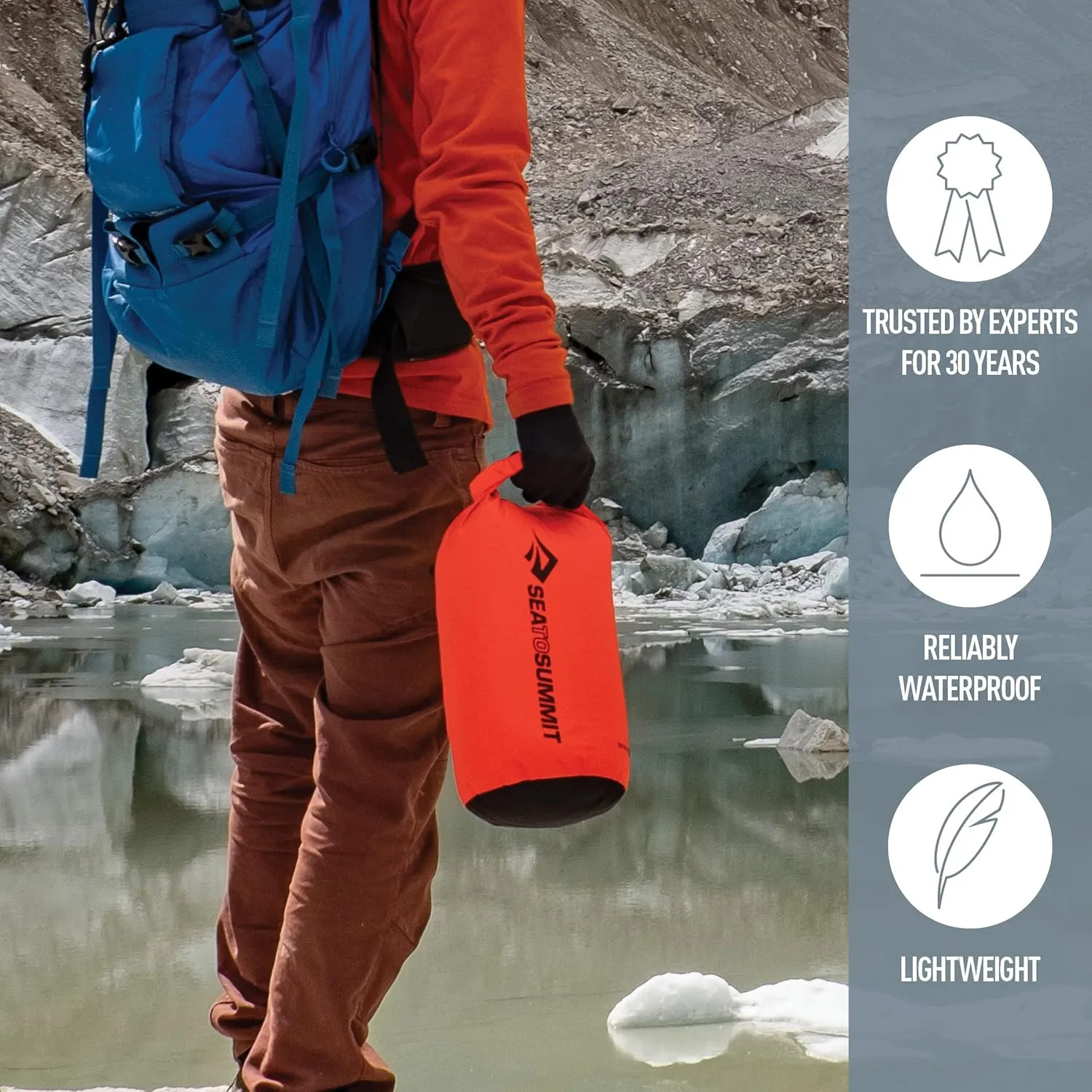 Sea to Summit Lightweight Dry Sack, All-Purpose Dry Bag