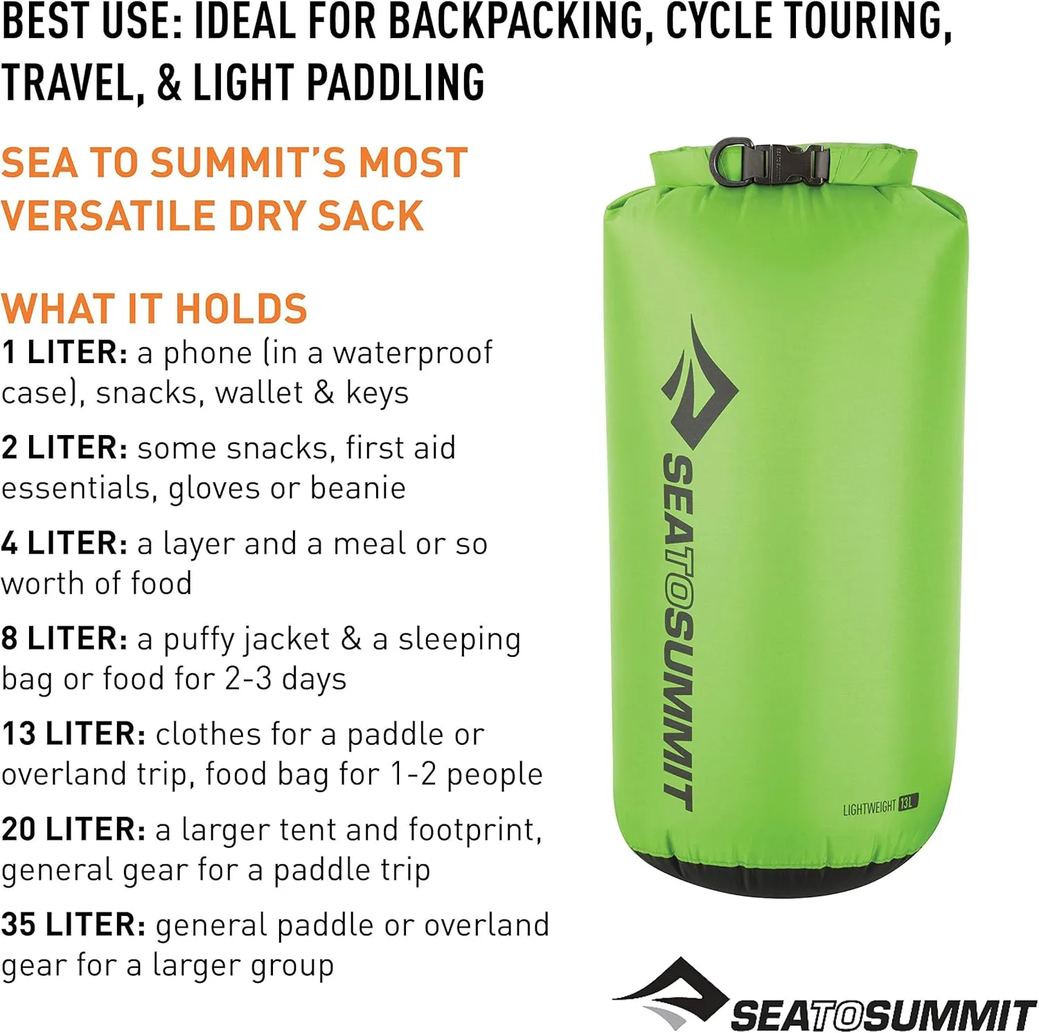 Sea to Summit Lightweight Dry Sack