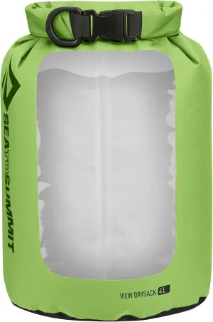 Sea to Summit View Dry Sack, See-Thru Dry Bag, 4 Liter, Apple Green