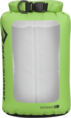 Sea to Summit View Dry Sack, See-Thru Dry Bag, 8 Liter, Apple Green