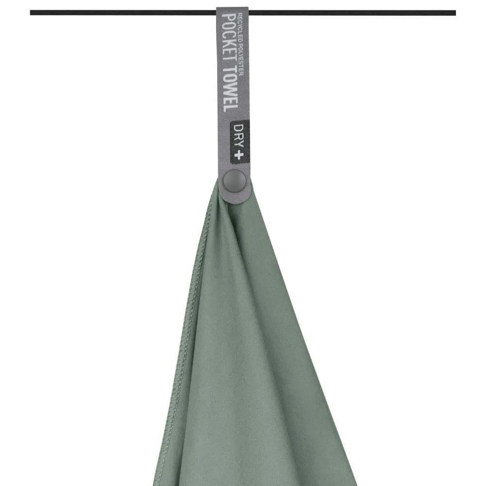 Sea To Summits Pocket Towel - Large (Sage Green)