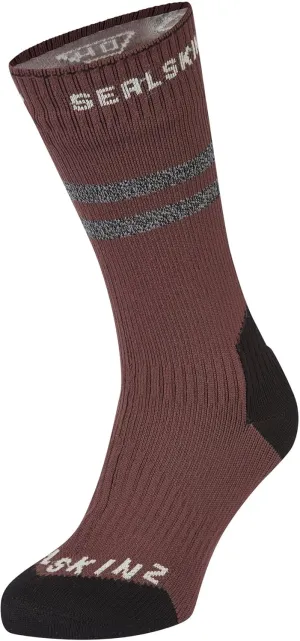 SEALSKINZ Runton Waterproof Cold Weather Mid Length Sock with Hydrostop