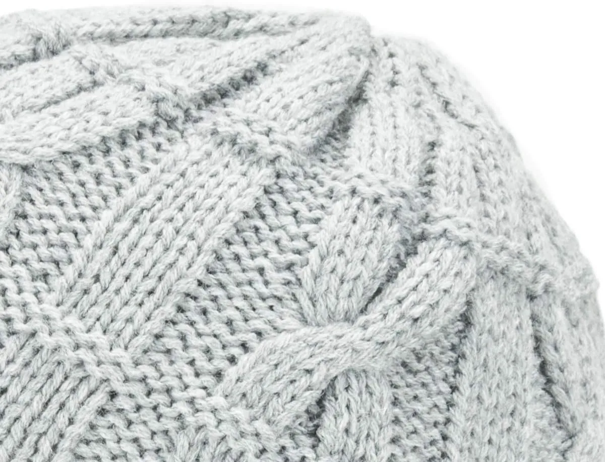 SEALSKINZ Unisex Blakeney Waterproof Cold Weather Cable Knit Beanie