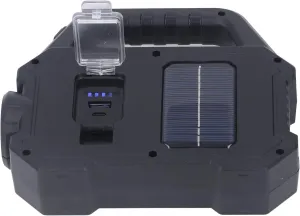 Searchlight LED Front Light COB Side Light 2400LM Handheld USB Charging Solar Spotlight