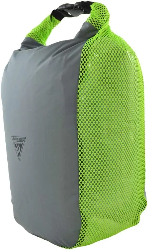 Seattle Sports Neo Mesh Packable Compressible Roll Top Stuff Sack