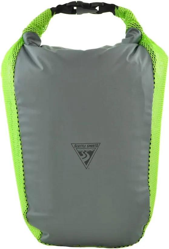 Seattle Sports Neo Mesh Packable Compressible Roll Top Stuff Sack