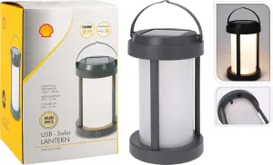 Shell Solar Camping Lamp - Rechargeable LED - 100 Lumen - IP64 Waterproof - Portable Camping Lamp - Tent Lamp - Acculamp - Stepless Dimmable Lamp