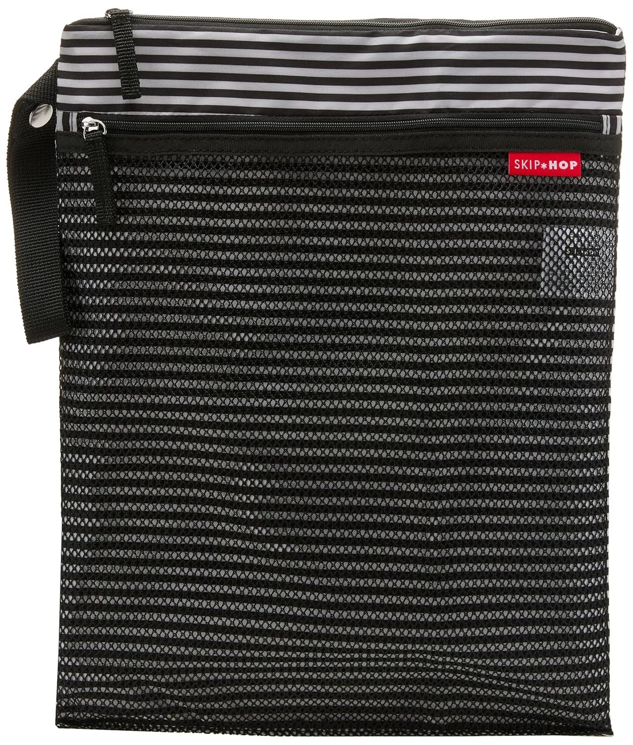 Skip Hop Wet Dry Bag, Grab & Go, Black & White Stripe