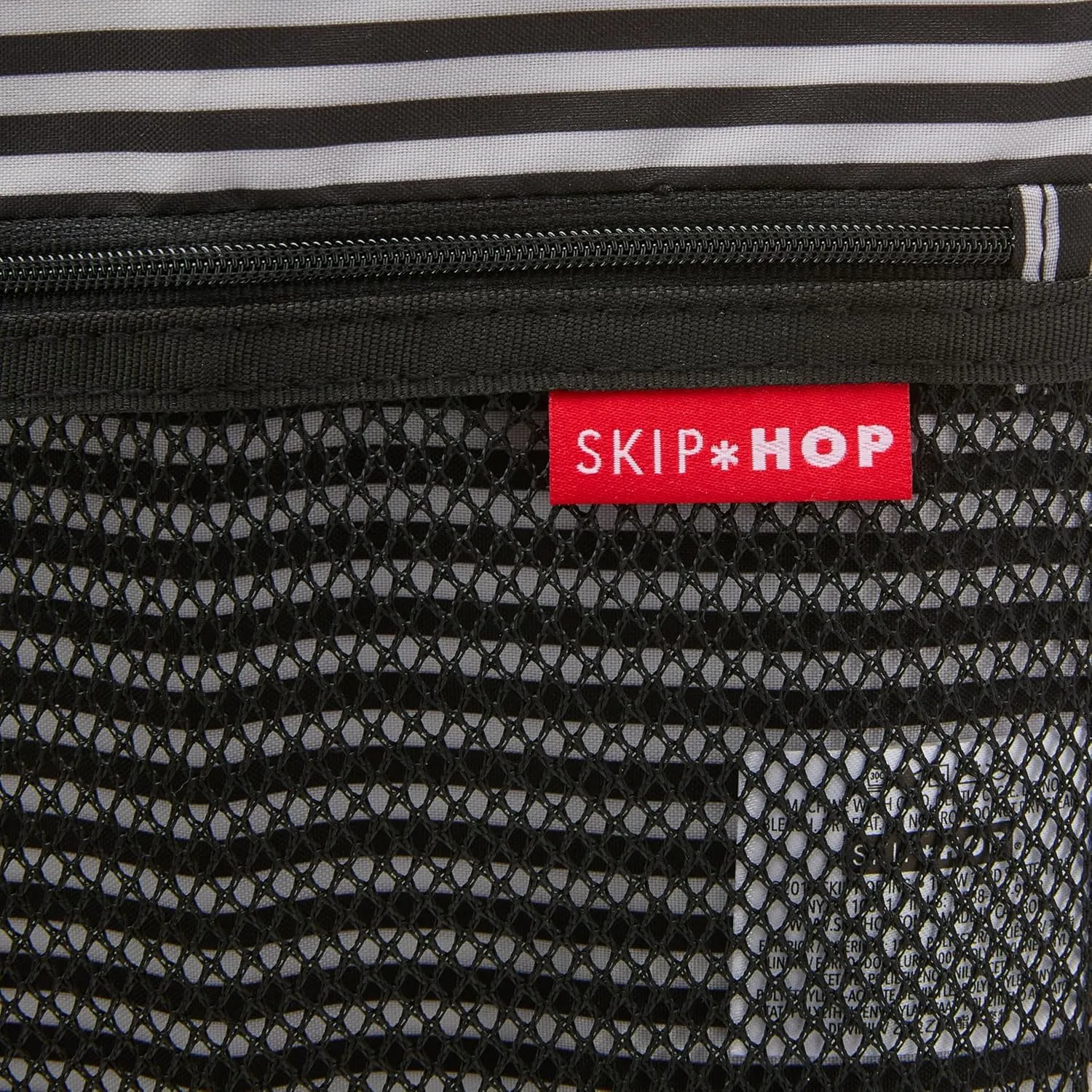 Skip Hop Wet Dry Bag, Grab & Go, Black & White Stripe