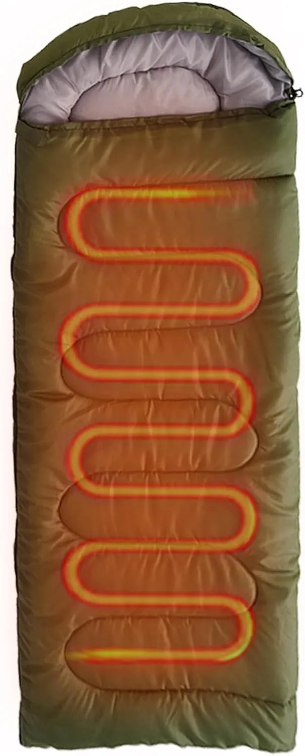 Sleeping Bags for Adults Cold Weather & Warm, 1 Person Backpacking Camping Sleeping Bag Lightweight Waterproof Bivy Bag Sleeping Bag for Womens Mens Camping Hiking Fishing Hunting Outdoor Travel