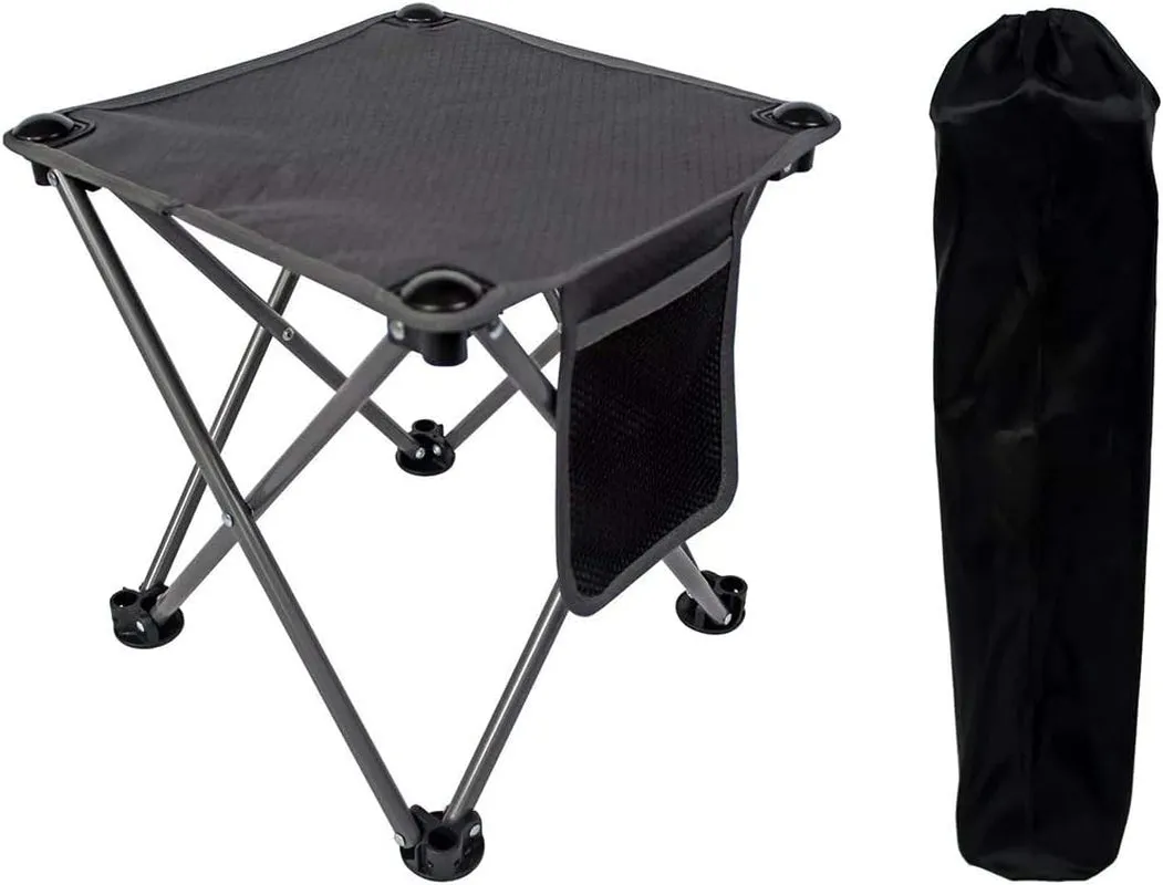 Small Camping Stool Fold Mini Camping Stool, Portable Lightweight Camping Stool, Outdoor.