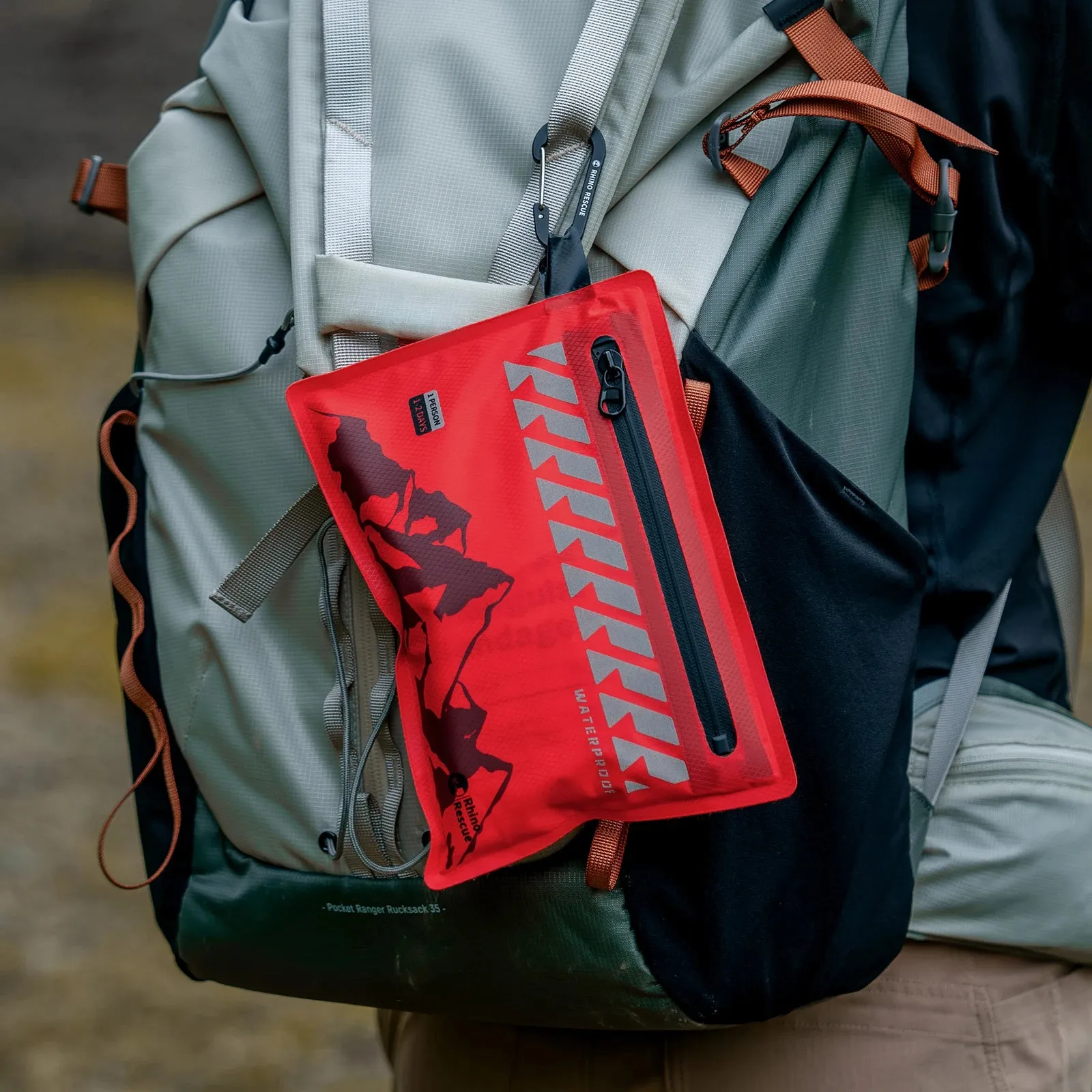 Small First Aid Kit – Ultralight Waterproof Medical Kit for Hiking, Backpacking & Travel
