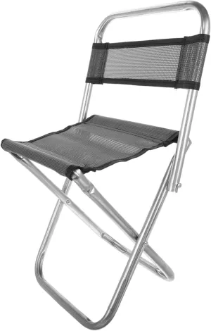 Small Folding Stool Light Weight Camping Chairs Adult for Fishing Leisure BBQ Outdoor Random Color