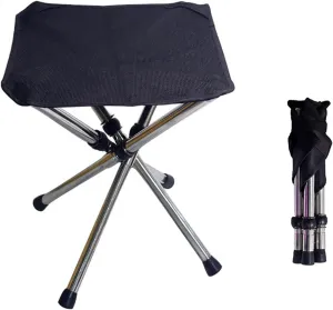 Small Folding Stool Portable, Mini Step Slacker Stool Camping Folding Chairs Outdoor, Collapsible Camp Stool,for Fishing Camp Traveling Hiking Beach Garden BBQ Lightwight,A