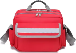 Small Professional First Aid Kit, Emergency Trauma Survival Shoulder Bag, Medical Supplies Storage Bag, for First Responders Paramedics