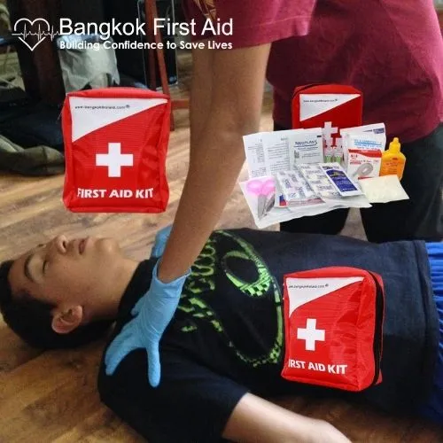 SmartKit® Compact Pocket First Aid Kit | 2 Sections - 40 Pcs