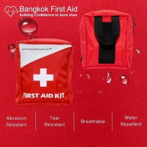 SmartKit® Compact Pocket First Aid Kit | 2 Sections - 40 Pcs