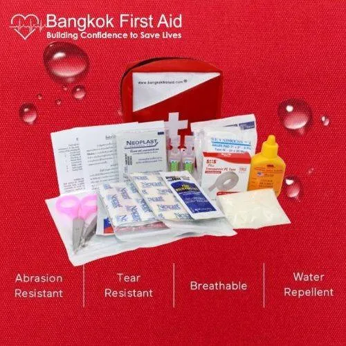 SmartKit® Compact Pocket First Aid Kit | 2 Sections - 40 Pcs