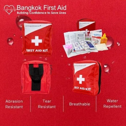 SmartKit® Compact Pocket First Aid Kit | 2 Sections - 40 Pcs