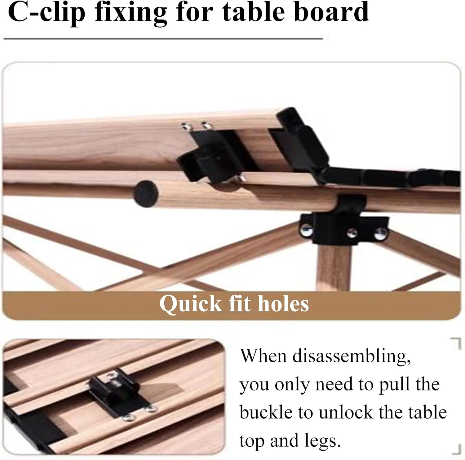 SOBOUR Ultra-Light Camping Table Compact Folding Picnic Table Aluminum Folding Camping Table Roll Up Table Top for Indoor & Outdoor, Large