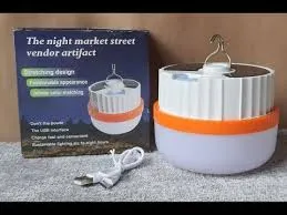 Solar Camping Light with USB Charging 60W