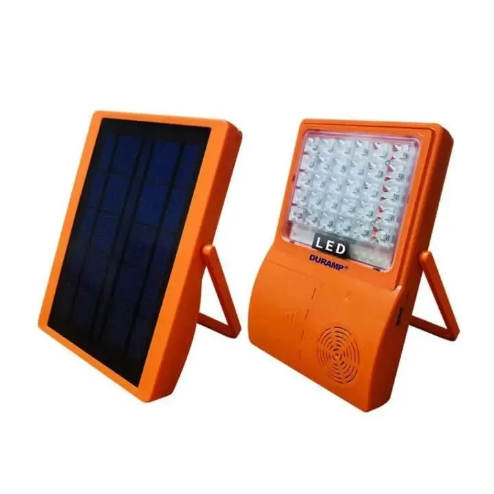 Solar Charging Light For Home Portable Lamp With USB Mobile Charger And Bluetooth Speaker (Waterproof)