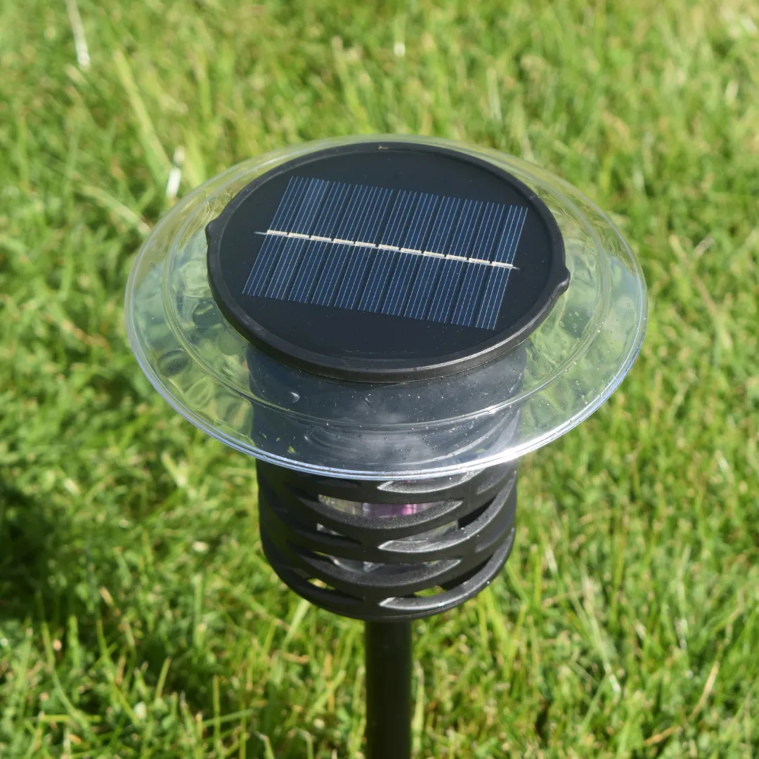 Solar Colour-Change Ground Light & Bug Zapper