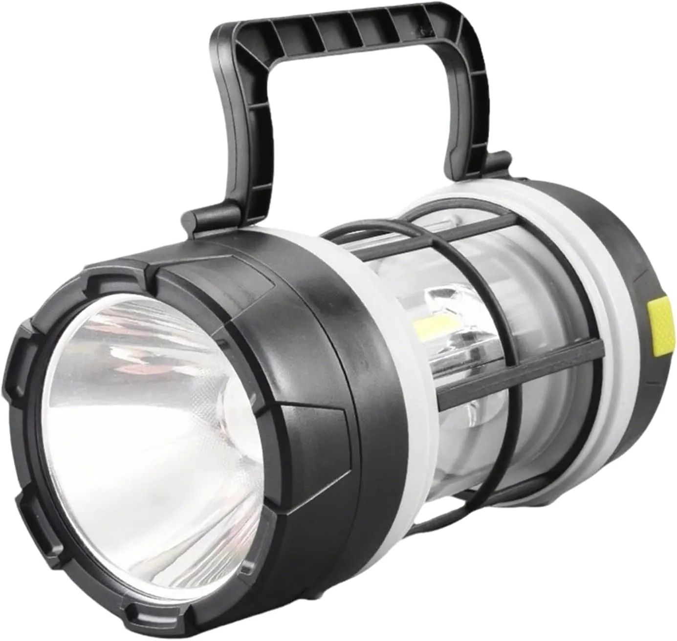 Solar Flashlight - 6.57x3.43x3.43 inches Camping Flashlight | LEDs Camping Lantern, 5 Modes Ultra-High Brightness USB Charging SOS Lamp for Tent Hiking Festival Tailgating Outage Storm Disaster