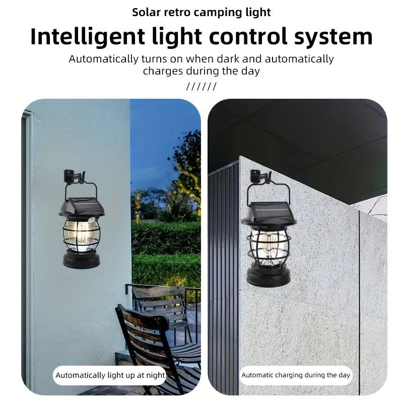 Solar LED Camping Light for Outdoor and Tent Use