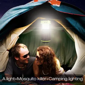 Solar Light Mosquito Killer Portable Lamp For Outdoor Activities