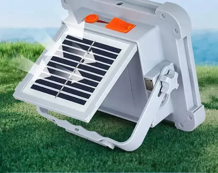 Solar Portable Rechargeable Led Light For Home, Garden, Outdoor