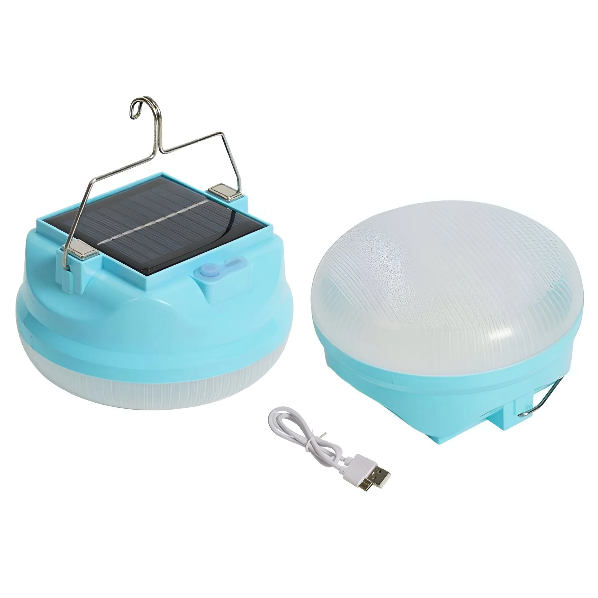 SOLAR RECHARGEABLE Camping LED Light with USB charging 150Watt