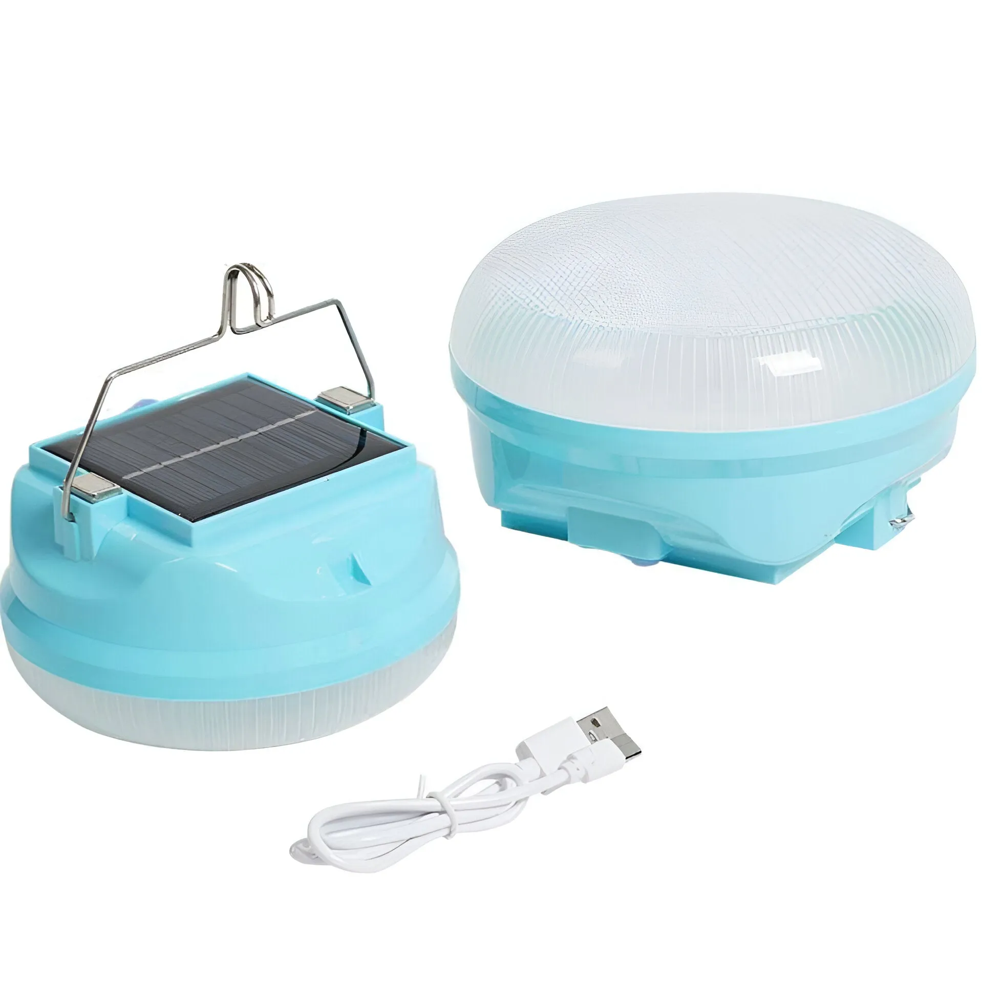 SOLAR RECHARGEABLE Camping LED Light with USB charging 150Watt