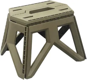 Sosoport Portable Camping Stool Plastic Stool for Kitchen Outdoor Use Lightweight for Hiking Fishing Garden Bathroom Easy to Store Carry