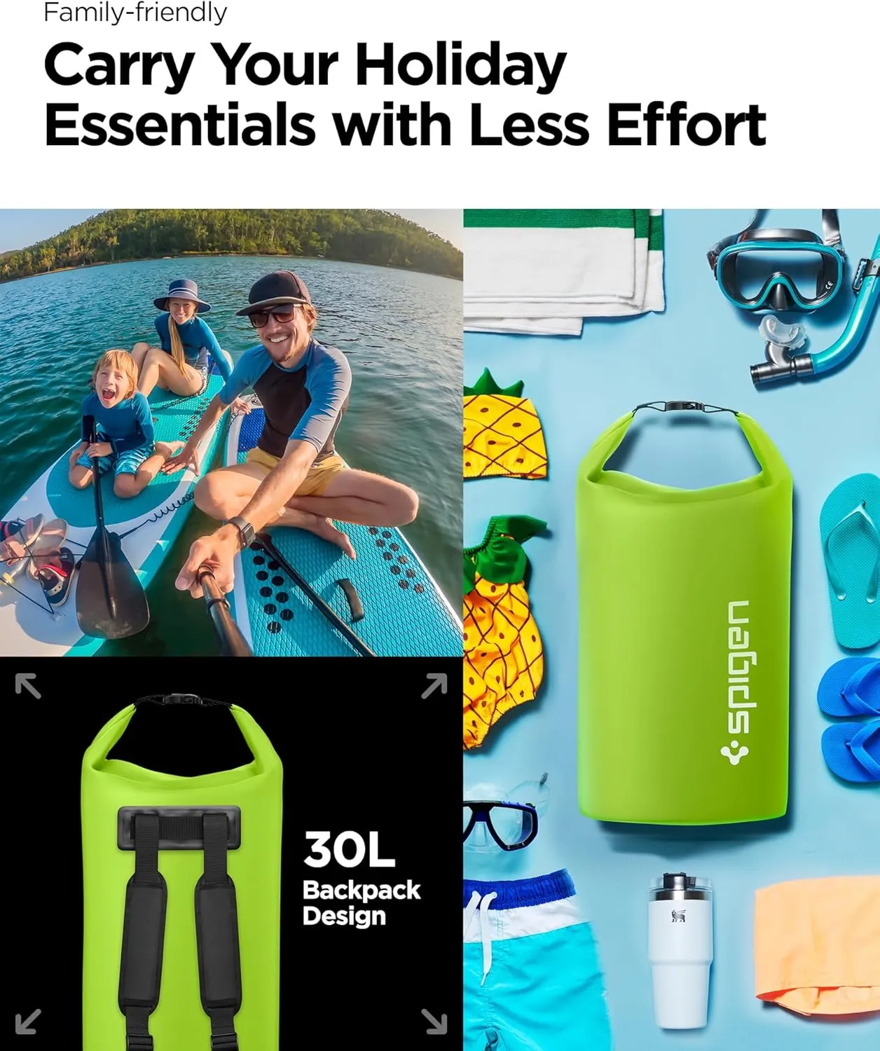 Spigen AquaShield Waterproof Dry Bag A631 30L