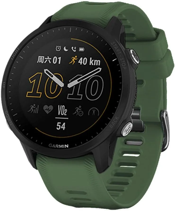 Sports Silicone Strap For Garmin Forerunner 965 955 Solar 945 935 745 Strap Watch Band 22mm Replacement Wristband Bracelet
