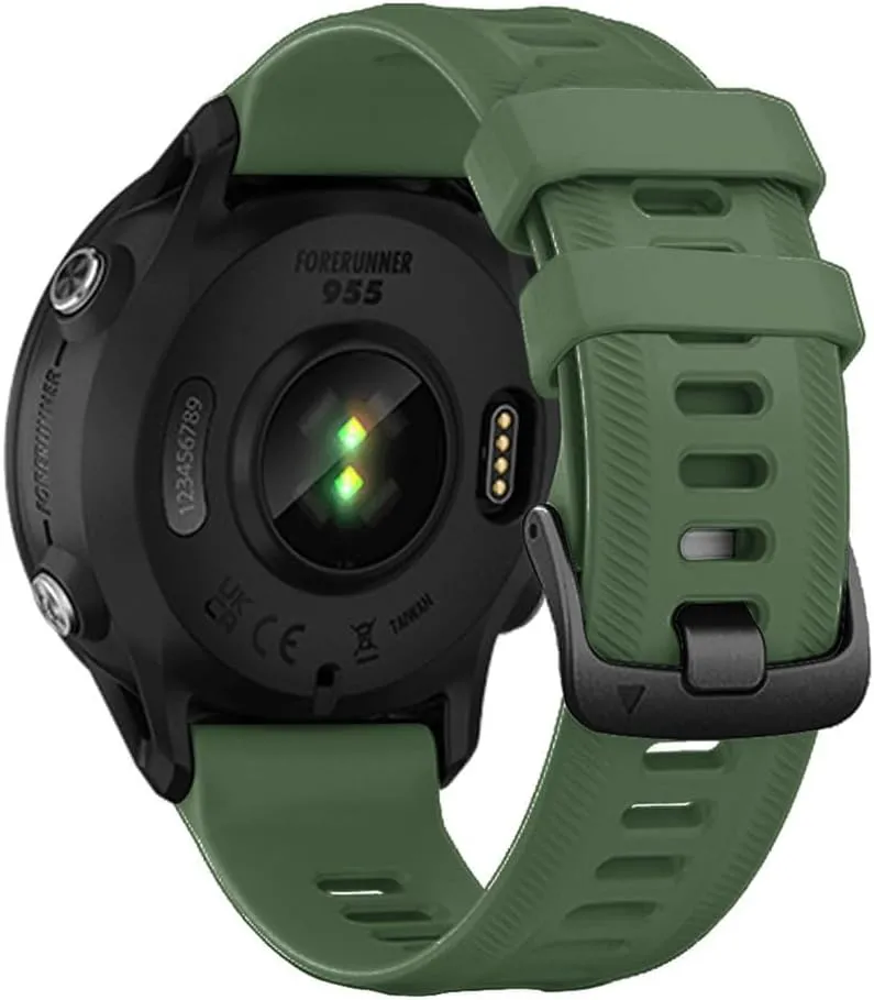 Sports Silicone Strap For Garmin Forerunner 965 955 Solar 945 935 745 Strap Watch Band 22mm Replacement Wristband Bracelet