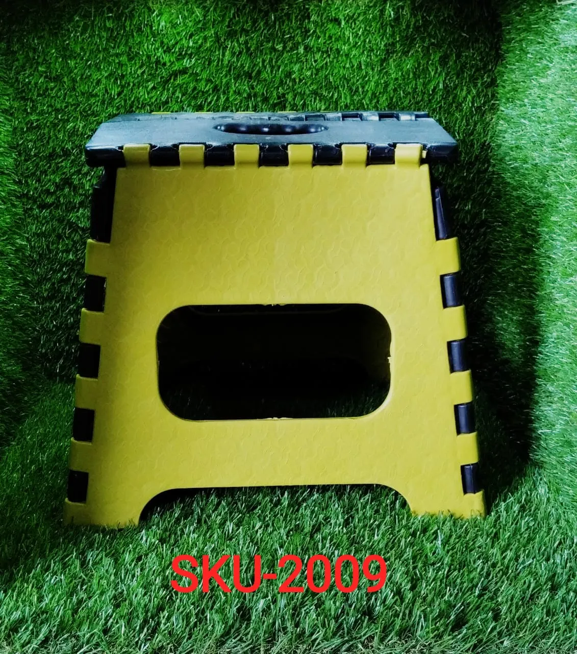 Stool 2009_12 (Multicolor) Wide selection for Folding with Handle and Inch Plastic Kids Final clearance Adults Step