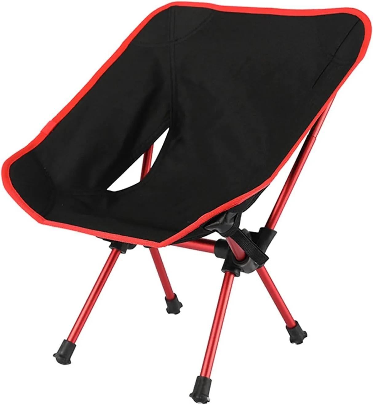 Stool Aluminum Alloy Camping Portable Beach Chair Fishing Lightweight Aluminum Alloy Outdoor Mini Folding Moon Chair