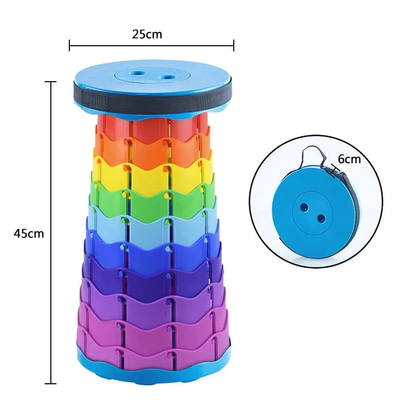 Stool Folding Exclusive collection Premium finish Lightweight Telescopic Portable