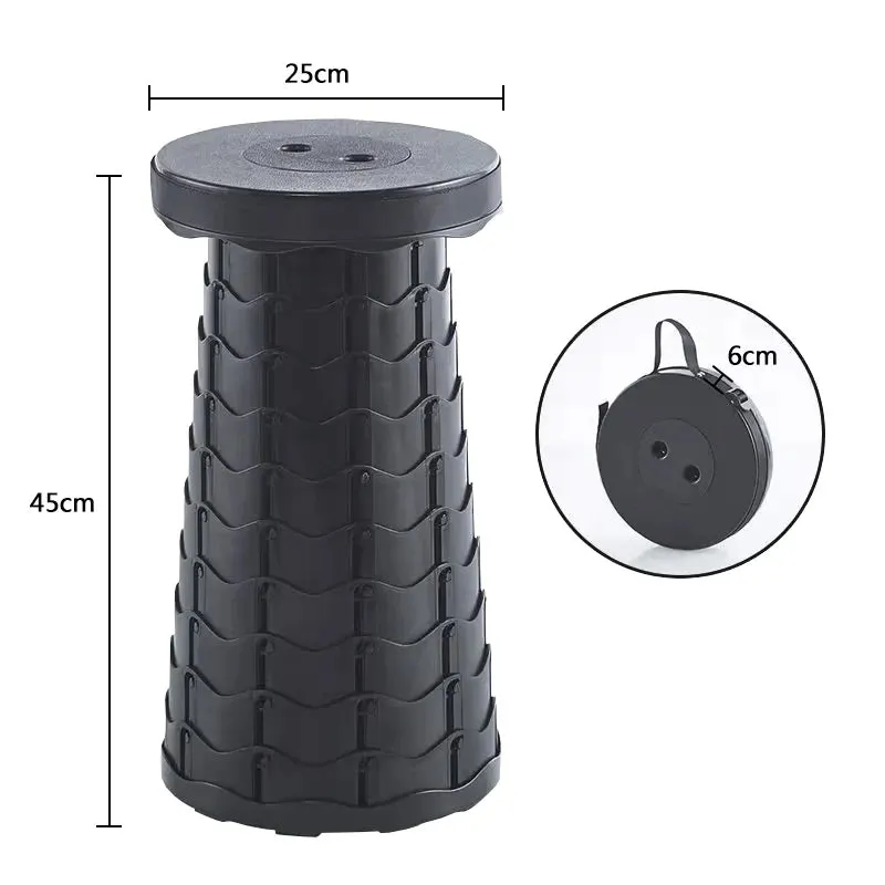 Stool Folding Exclusive collection Premium finish Lightweight Telescopic Portable