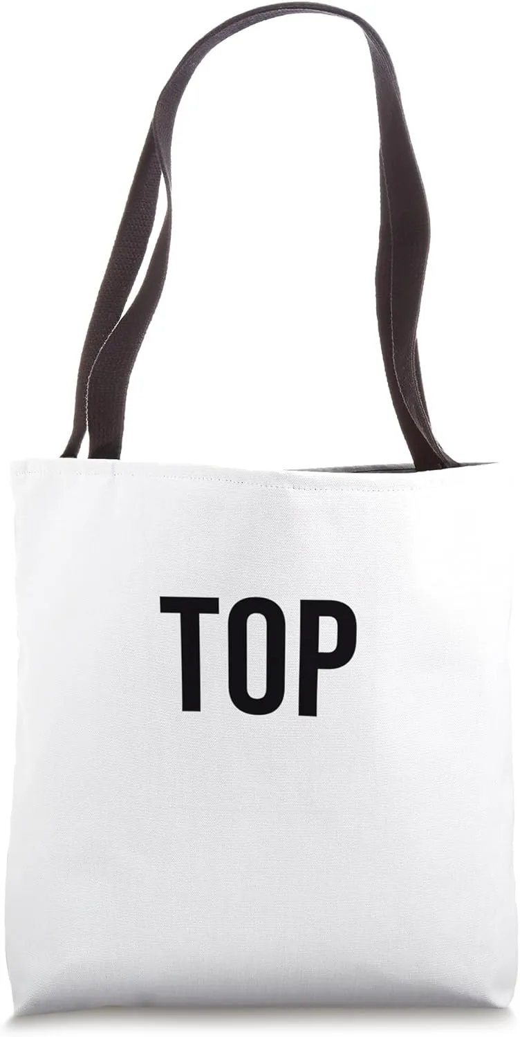 STRAIGHT TOP DIFF TOP GAP TOP LANE STRAIGHT OUTTA TOP Tote Bag
